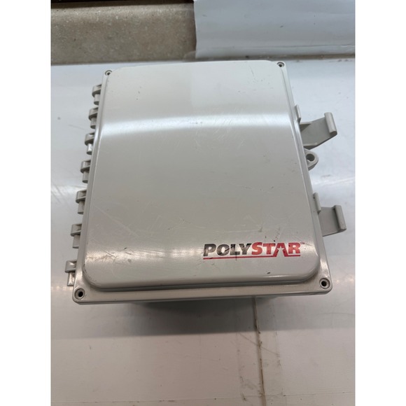 Polystar Other - Polystar Industrial Electrical Enclosure Box Weatherproof Hinged Gray 11x8x5